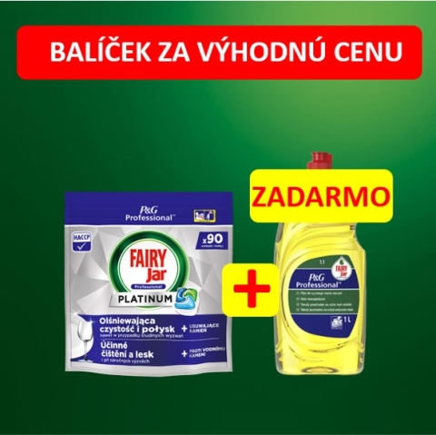 Balíček 1x Jar kapsle Platinum 90 ks + Jar ProfiLine 1L ZDARMA